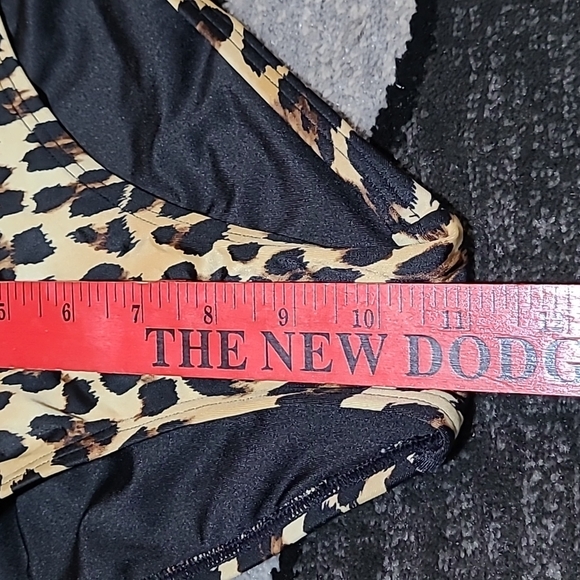 Victoria Secret 2012 Leopard Print High-Waisted Bikini Swim Bottom - Picture 6 of 9